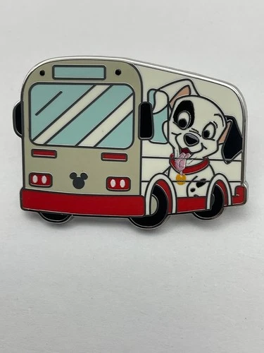 2026 WDW Hidden Mickey Wave A Transportation Bus 101 Dalmatians Disney Pin G6