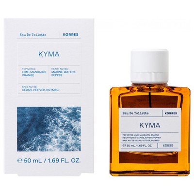 Korres Eau de Toilette Kyma 50 ml ist ein aquatischer Duft mit frischen und leic
