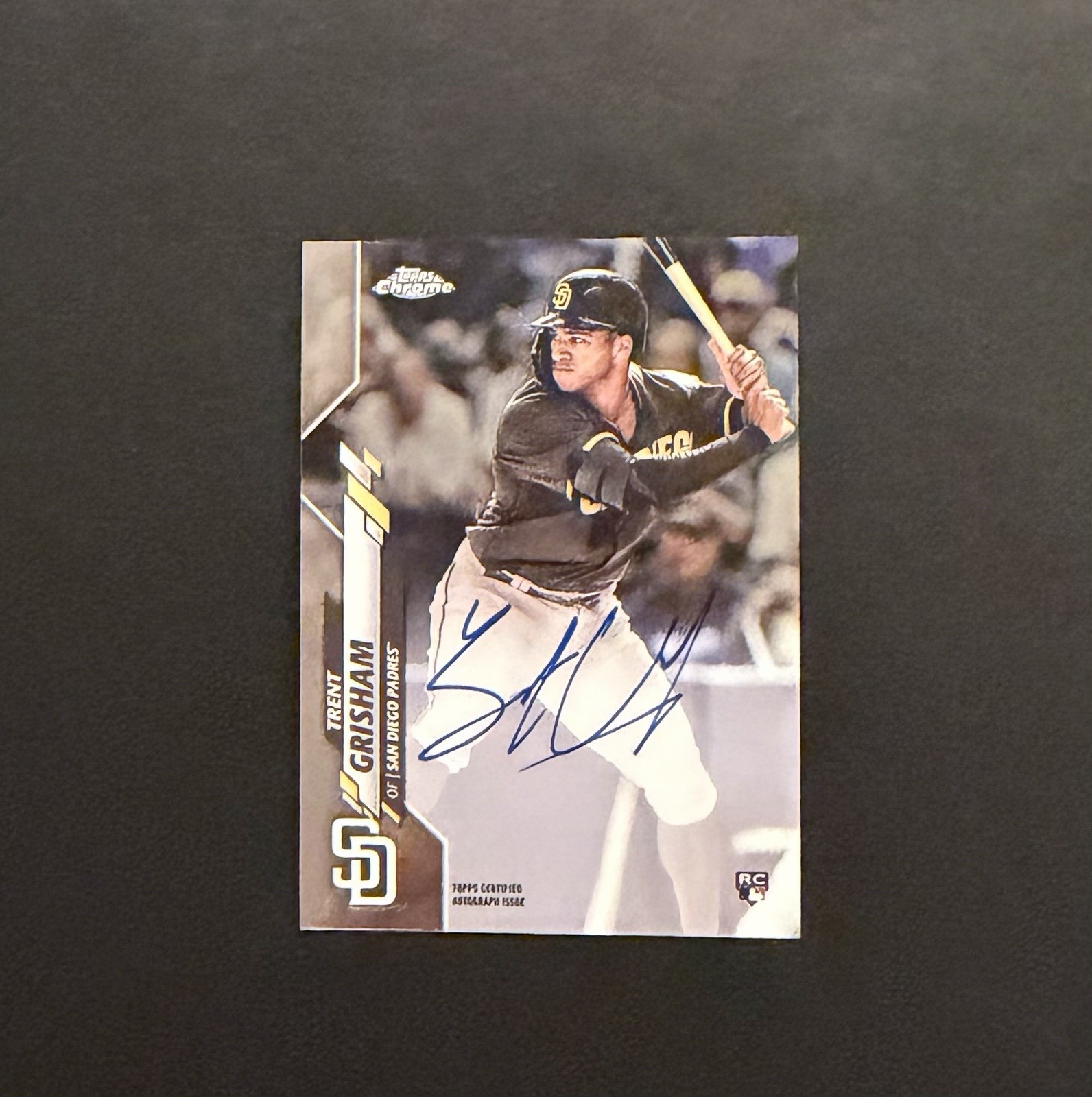2020 Topps Chrome Baseball TRENT GRISHAM RC Auto YANKEES RA-TGR
