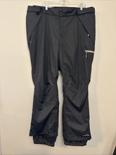 Eddie Bauer Women’s Weatheredge Black Ski Snow Pants Size XXL - Plus Size