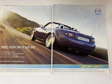 Original Mk3 Mazda MX5 MX-5 2.0i Sport NC Miata Magazine Advert Poster Retro a