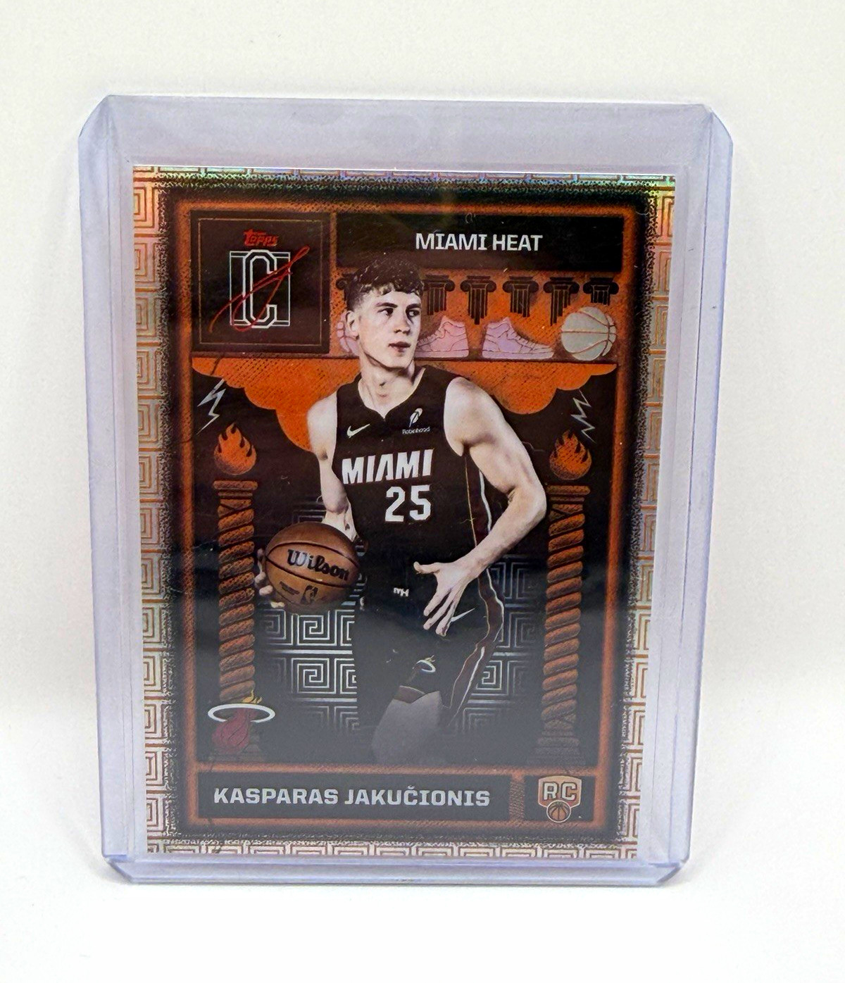 Topps Signature Class 2026 Kasparas Jakučionis Odyssey Insert RC #ODY-16