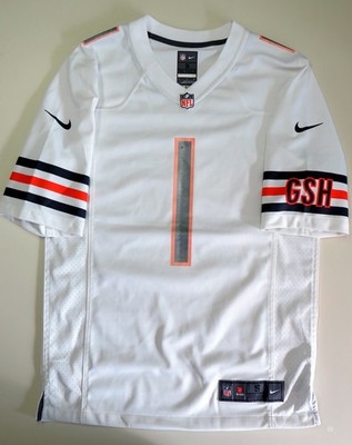 Chicago Bears 2022 Game Jersey Fields #1 Nike NFL On-Field White S