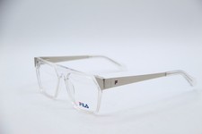 NEW FILA VF1432 CRYSTAL SILVER AUTHENTIC FRAMES EYEGLASSES 54-17