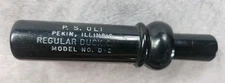  P S Olt Pekin  Duck Call Model Number  2 Black White Letters Vintage 4.75 " 