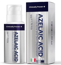Pharmlitalia Azelaic Acid 10 - Reduces Acne and Skin Discoloration - 1.7 oz