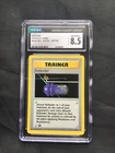 Pokemon: Base Set 1st Edition Uncommon: Defender 80/102 CGC 8.5