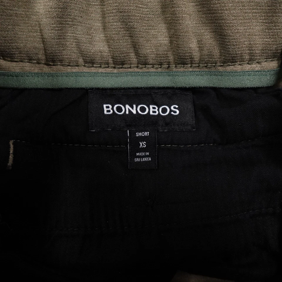 Bonobos Off Duty Pants Men XS Short Green Stretch Pull On Casual Tapered Leg - Image 3 of 4