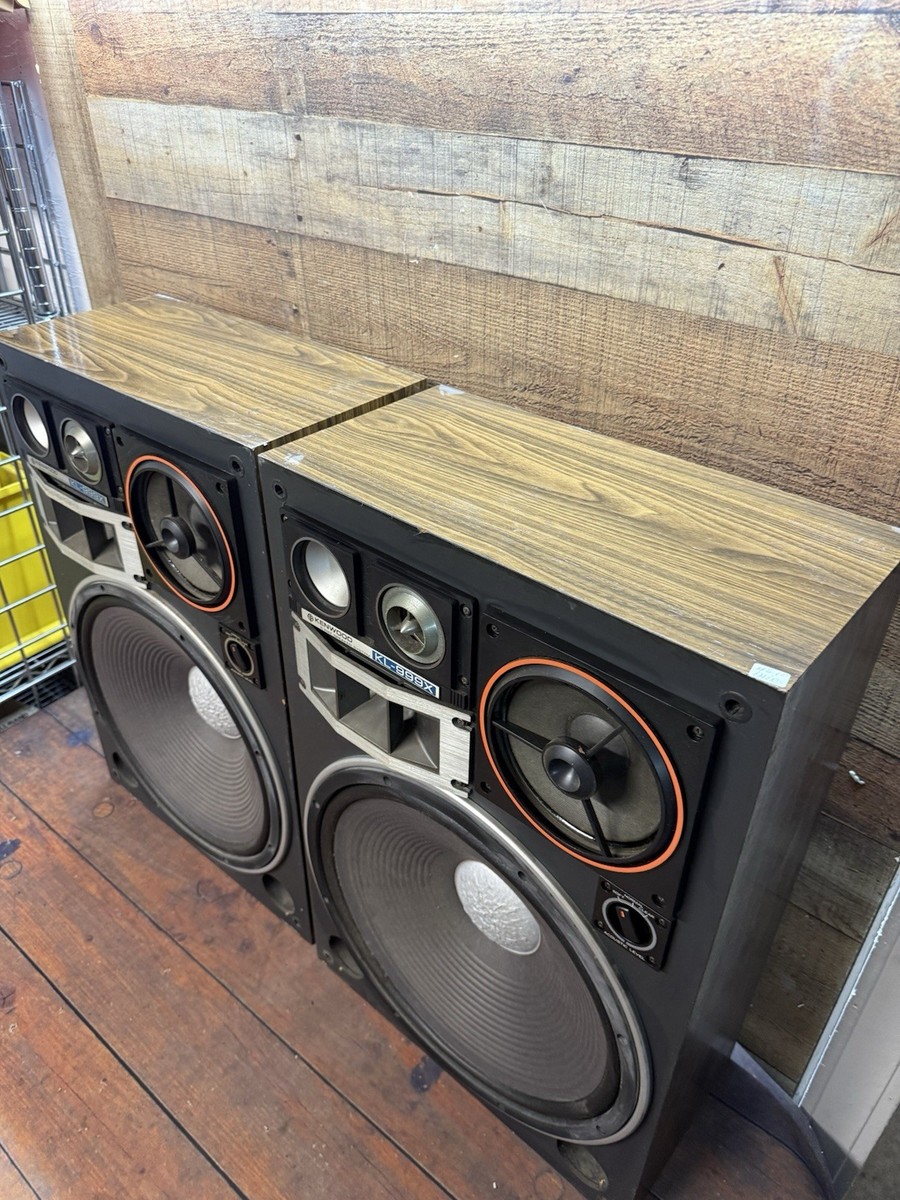 Kenwood KL-999X Vintage 4-Way Floor Speakers Pair – Classic Japan