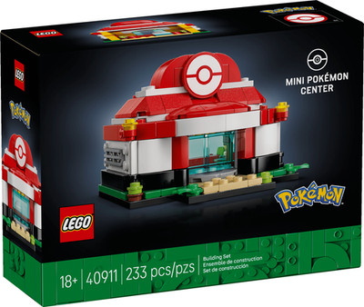 LEGO Mini Pokemon Center 40911 - Brand New Sealed Box Limited Edition