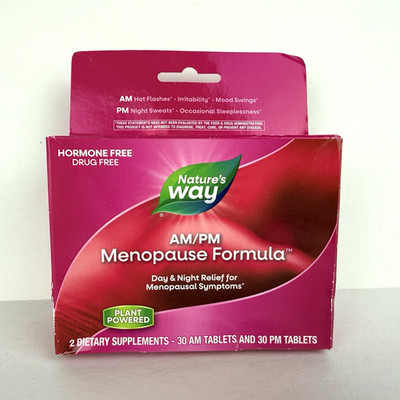 Natures Way Menopause AM/PM 30 Day Supply Each Exp 10/2027