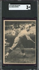 1929 Kashin Publications Charles Red Ruffing SGC 3 HOF Yankees