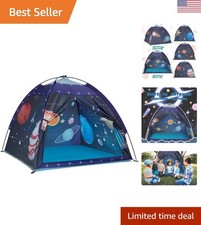 Galaxy Dome Popup Tent for Kids - Easy Setup Indoor/Outdoor Play, 47" Size