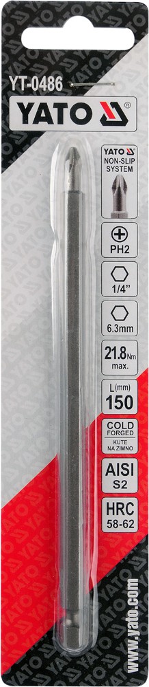 ✅Fits YATO NARZ�DZIA YT-0486 SCREWDRIVER TIP PH2X150MM S2   ⭐UK Seller⭐