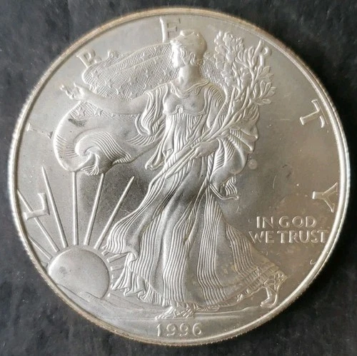 1996 $1 American Silver Eagle Dollar