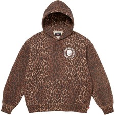 Supreme Number (N)ine Hooded Sweatshirt Leopard