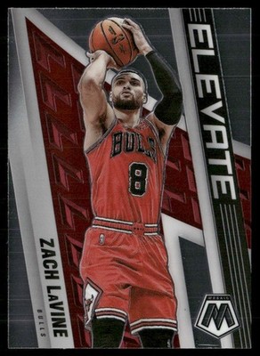 Zach LaVine 2021-22 Panini Mosaic Elevate Chicago Bulls #9