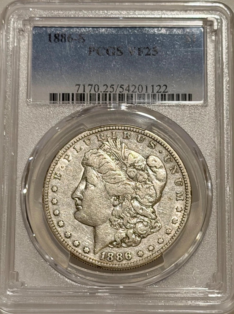 Silver 1886 Year Morgan US Dollars (1878-1921) for sale | eBay