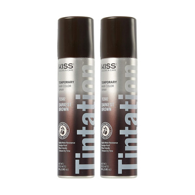 Tintation Temporary Hair Color Spray, Instant Gray Root Cover Up, Water-Resistan