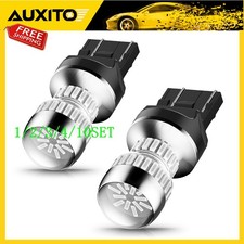 7443 7444 Red Canbus LED Brake Tail Signal Light Bulbs Anti Hyper Flash 2/10x