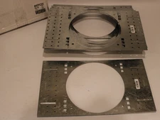 Holdrite HFPCD5 - 4" - 5" Hydroflame Corrugated Metal Deck Plates Lot of 10