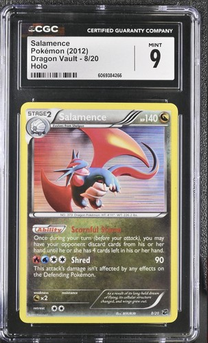 Salamence graded CGC 9 for sale on eBay