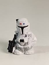 RARE Hasbro Star Wars Fighter Pods Micro Boba Fett Bounty Hunter Concept White 