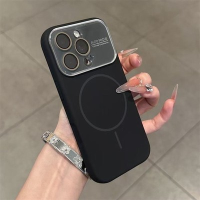 For Apple iPhone 17 Pro Max 16 15 14 13 12 11 Phone Cover Magnetic Skin Feeling