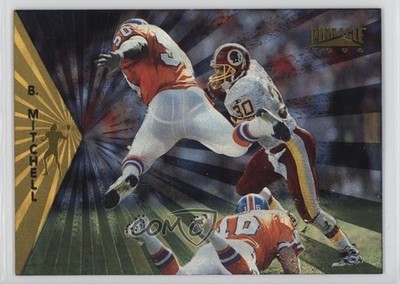 1996 Pinnacle Trophy Collection Brian Mitchell #99 12zm