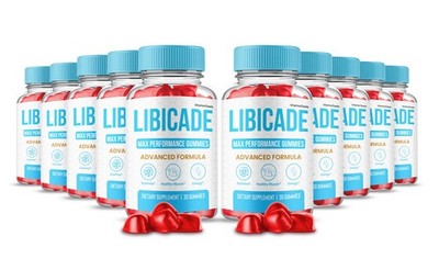 Libicade Gummies, Max Performace, Libi cade Natural Supplement (10 Pack)