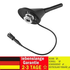 Auto KFZ Kurz Stab Dach Antenne Raku 2 Sockel Schwarz für Audi, BMW 5,8cm AM&FM