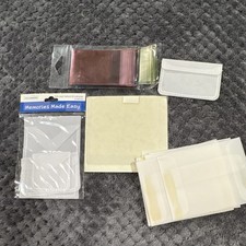 Vellum And Plastics Scrapbooking Memory Envelopes