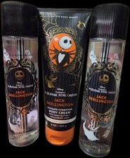 JACK NIGHTMARE BEFORE CHRISTMAS LOT OF 3, TWO SPRAYS 1 LOTION BATH BODY WORKS