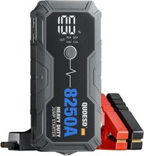 Heavy Duty Truck Battery Booster Pack Jump Starter Box Portable 8250amps Power