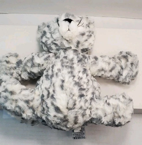 Rare Jellycat Fuddlewuddle Snow Leopard 8" - Picture 9 of 17