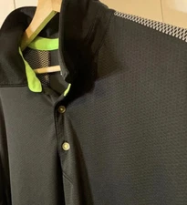 Slazenger Golf Polo Men’s Sz 2XL Black Golf Shirt