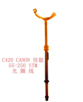 2pcs new Lens Aperture Flex Cable For Canon EFS 55-250mm F4-5.6 IS