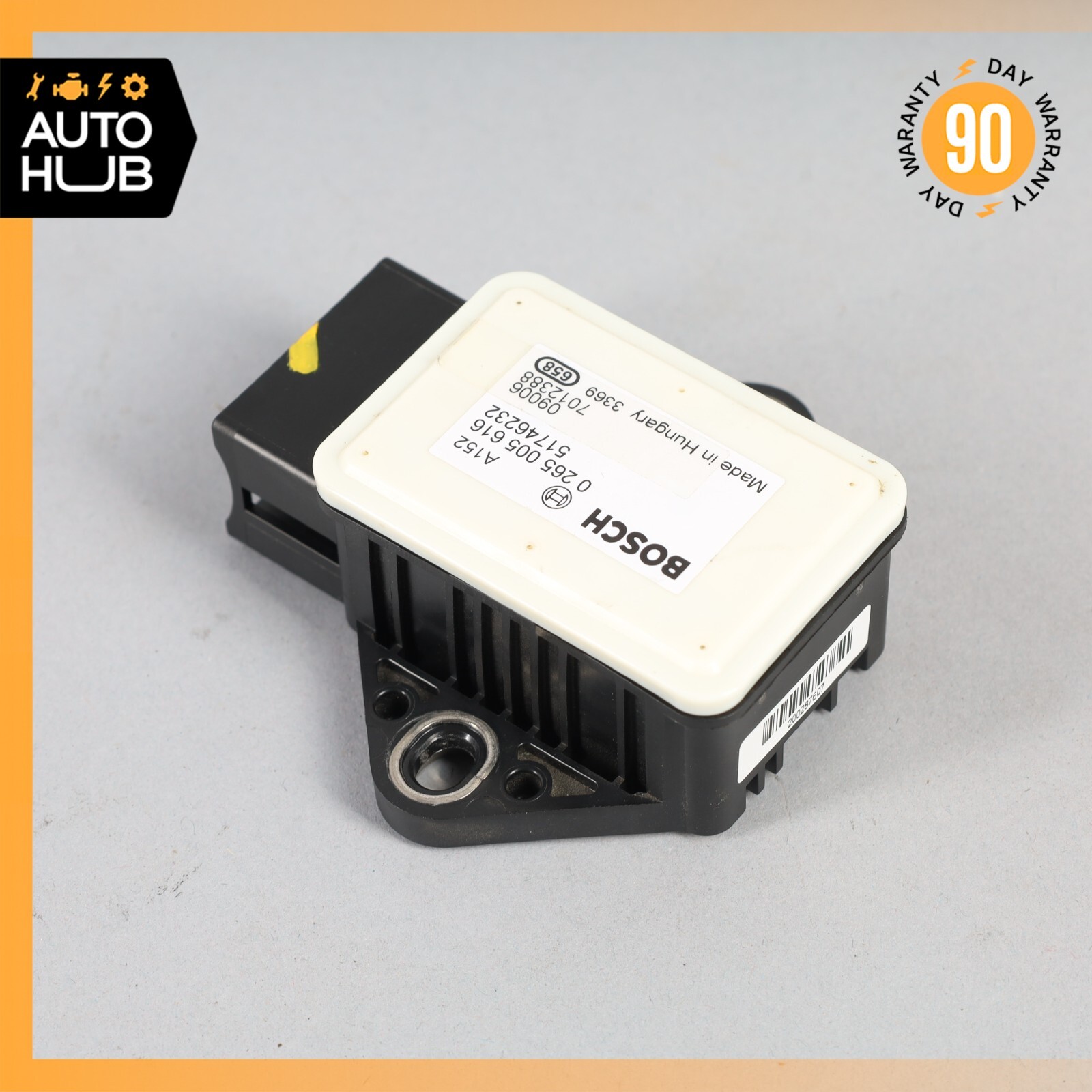 03-19 Maserati GranTurismo Quattroporte Gran Cabrio Yaw Turn Rate Sensor OEM