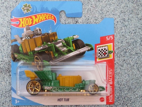 Hot Wheels 2021 #122/250 HOT TUB green @F new casting 2021