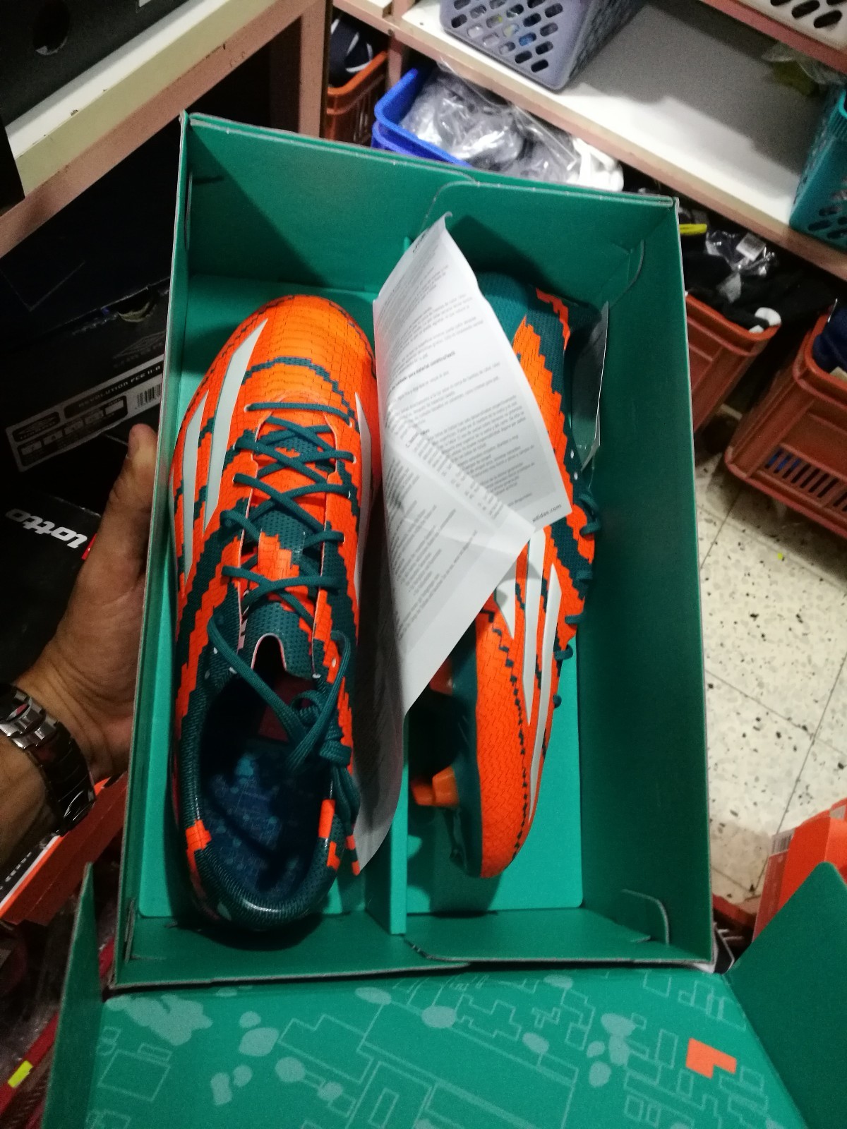 Rare NEW ADIDAS F50 ADIZERO MESSI 10.1 FG US Storlek 8.5 SOCCER CLEATS Rare NEW ADIDAS F50 ADIZERO MESSI 10.1 FG US Storlek 8.5 SOCCER CLEATS