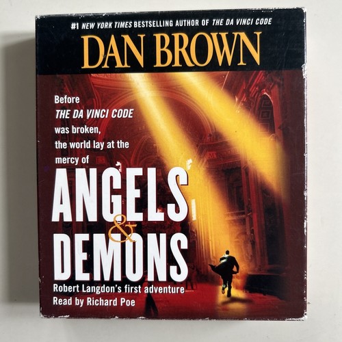 Robert Langdon Ser.: Angels and Demons by Dan Brown (2003, Compact Disc,... - Picture 1 of 3