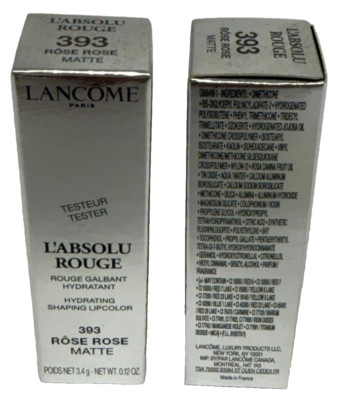 Lancôme L'Absolu Rouge Hydrating Shaping Lipcolor - 393 Rose Rose Matte TSTR