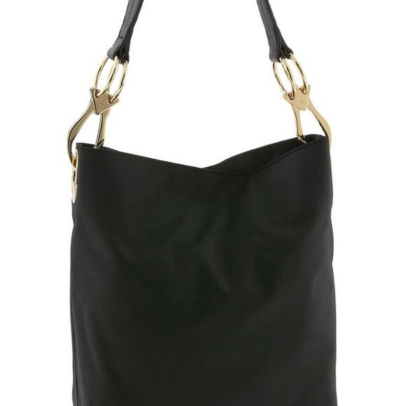 JPK Paris 75 Nylon Shoulder Bag with Chunky Hardware - Black | eBay
