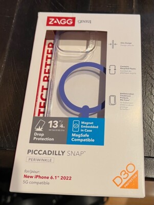 ZAGG Gear4 Piccadilly Snap Case w/ MagSafe for iPhone 14 6.1'' ONLY - PURPLE