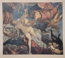 The Origin of the Milky Way myth of Hercules god Jupiter Juno Tintoretto Print