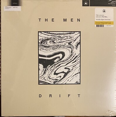 The Men - Drift  [''DEEP DRIFT'' ORANGE VINYL] New Sealed Sacred Bones Post-Punk