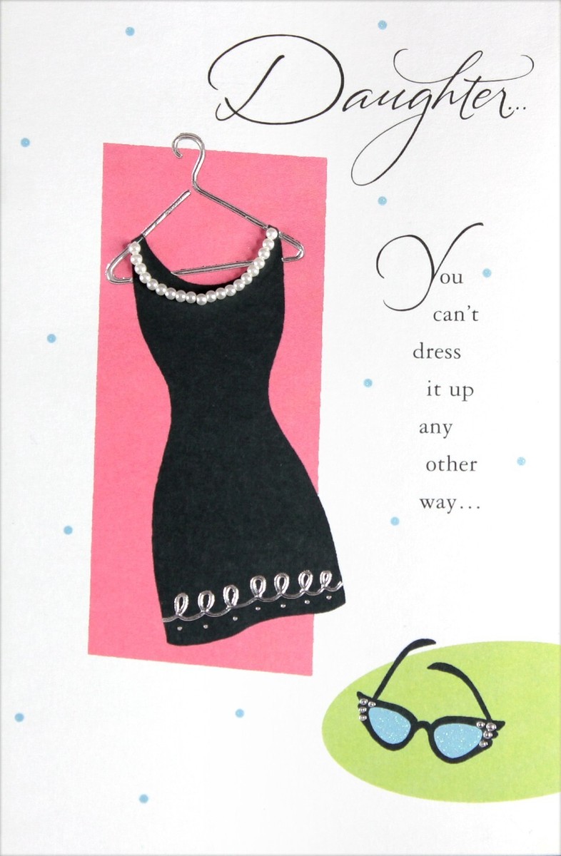 dress birthday card Birthday Dress Card