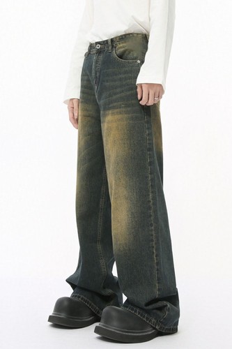 Men's Cat's Whisker Wide Leg Jeans - Picture 17 of 32