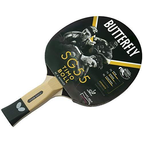 Butterfly Timo Boll SG55 Table Tennis Bat - ITTF Approved 1.5mm Pan Asia - Picture 1 of 5