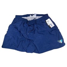 Vintage 90s Champion Shorts Mens XL Navy Aqua With Mesh Liner Swim Nylon NWT